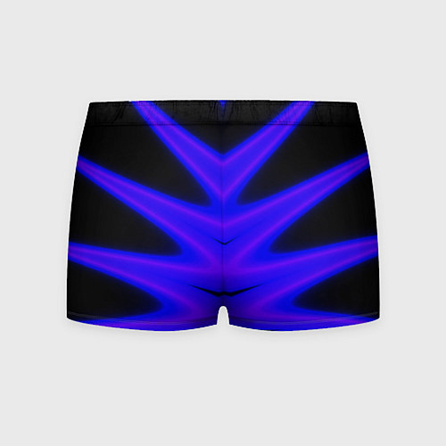 Мужские трусы Color neon blue / 3D-принт – фото 2