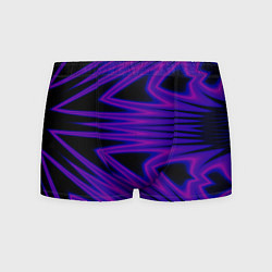 Трусы-боксеры мужские Color neon blue, цвет: 3D-принт