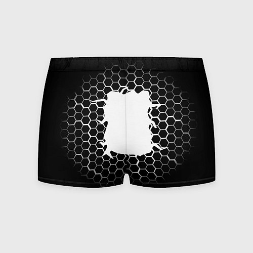 Мужские трусы Juventus соты текстура краски / 3D-принт – фото 2