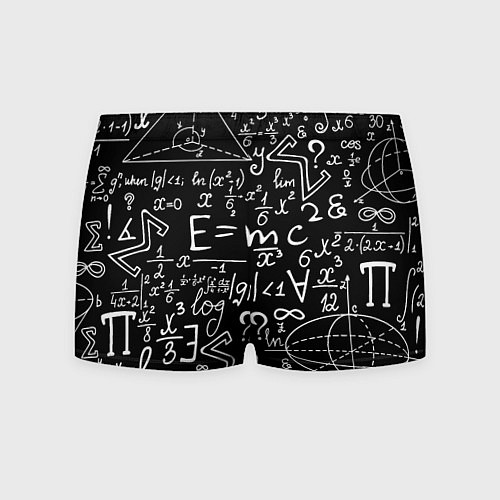 Мужские трусы Манчестер сити математика / 3D-принт – фото 2