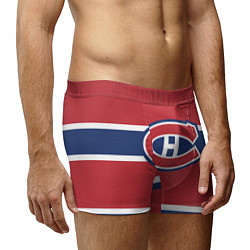 Трусы-боксеры мужские Montreal Canadiens, цвет: 3D-принт — фото 2