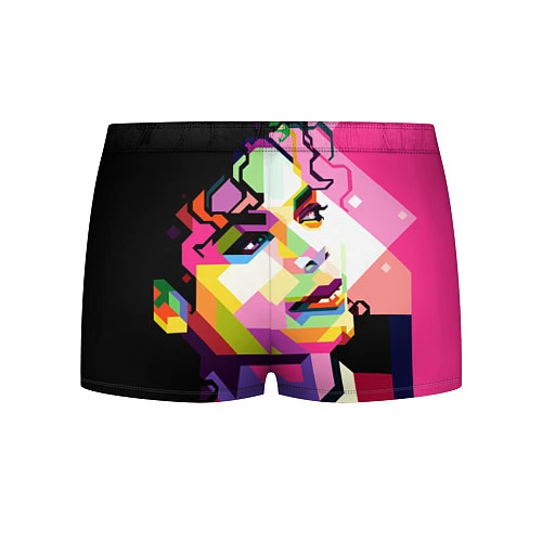 Мужские трусы Michael Jackson Art / 3D-принт – фото 2