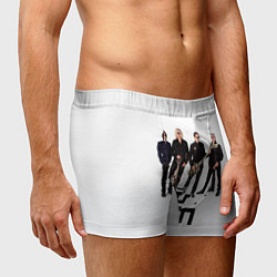 Трусы-боксеры мужские Группа Пикник, цвет: 3D-принт — фото 2