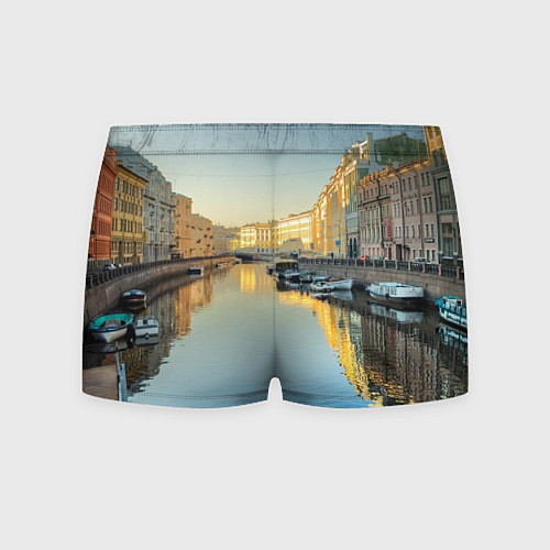 Мужские трусы Питер / 3D-принт – фото 2