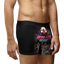 Трусы-боксеры мужские Hotline Miami, цвет: 3D-принт — фото 2