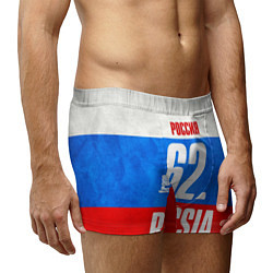 Трусы-боксеры мужские Russia: from 62, цвет: 3D-принт — фото 2