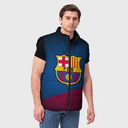 Мужской жилет FCB Barcelona, цвет: 3D-черный — фото 2