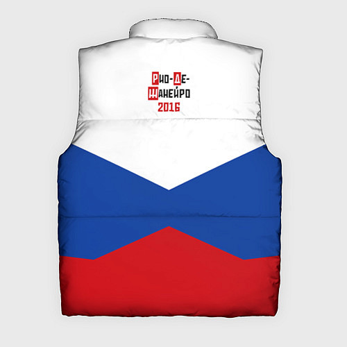 Мужской жилет Россия 2016 / 3D-Красный – фото 2