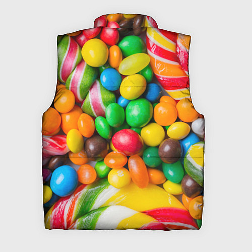 Мужской жилет Сладкие конфетки / 3D-Светло-серый – фото 2