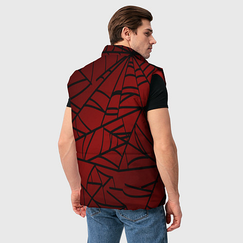 Мужской жилет Cs:go - Crimson Web Style Factory New Кровавая пау / 3D-Красный – фото 4