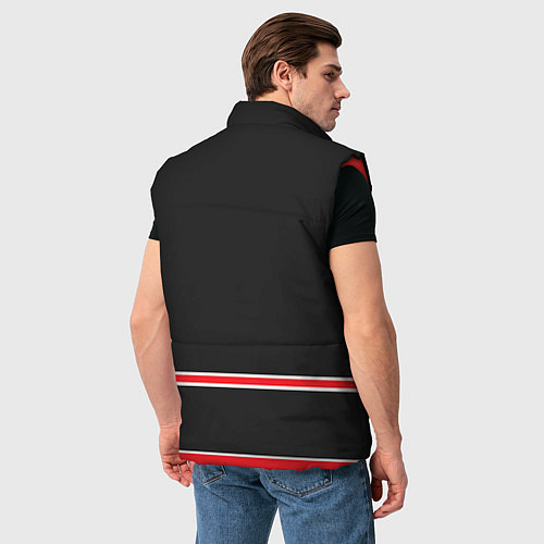 Мужской жилет Ottawa Senators / 3D-Красный – фото 4