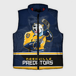 Мужской жилет Nashville Predators, цвет: 3D-красный