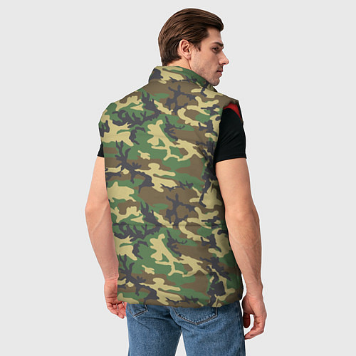 Мужской жилет Blackhawks Camouflage / 3D-Красный – фото 4
