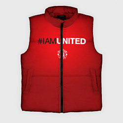 Мужской жилет I am United, цвет: 3D-красный