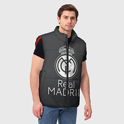 Мужской жилет Real Madrid, цвет: 3D-красный — фото 2