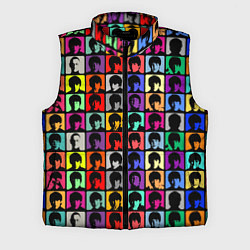Мужской жилет The Beatles: pop-art, цвет: 3D-красный