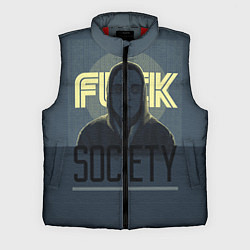 Мужской жилет Fuck Society, цвет: 3D-красный
