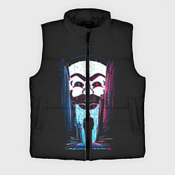Мужской жилет Mr Robot: Anonymous, цвет: 3D-черный