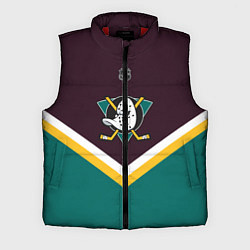 Мужской жилет NHL: Anaheim Ducks, цвет: 3D-красный