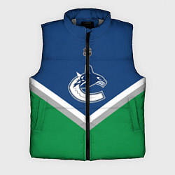 Мужской жилет NHL: Vancouver Canucks, цвет: 3D-светло-серый