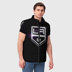 Мужской жилет Los Angeles Kings, цвет: 3D-светло-серый — фото 2