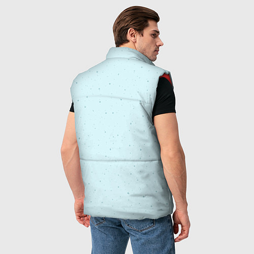 Мужской жилет Суши друзья / 3D-Красный – фото 4