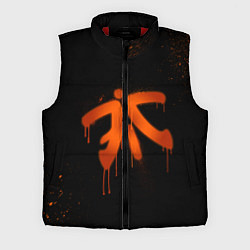 Мужской жилет Fnatic: Black collection, цвет: 3D-красный