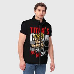 Мужской жилет Titans Gym, цвет: 3D-черный — фото 2