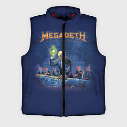 Мужской жилет Megadeth: Rust In Peace, цвет: 3D-красный