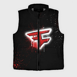 Мужской жилет FaZe Clan: Black collection, цвет: 3D-светло-серый