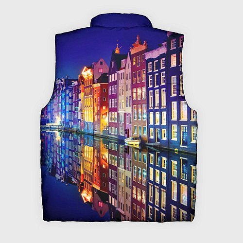 Мужской жилет Амстердама - Нидерланды / 3D-Светло-серый – фото 2