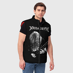 Мужской жилет Dave Mustaine, цвет: 3D-красный — фото 2