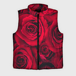 Мужской жилет Паттерн из роз, цвет: 3D-красный
