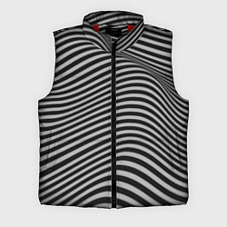 Мужской жилет Оптический узор, цвет: 3D-красный