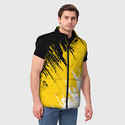 Мужской жилет Имперский флаг России, цвет: 3D-черный — фото 2