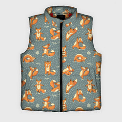 Мужской жилет Foxes Yoga, цвет: 3D-красный