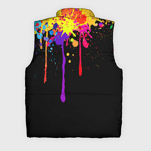 Мужской жилет Краски / 3D-Черный – фото 2