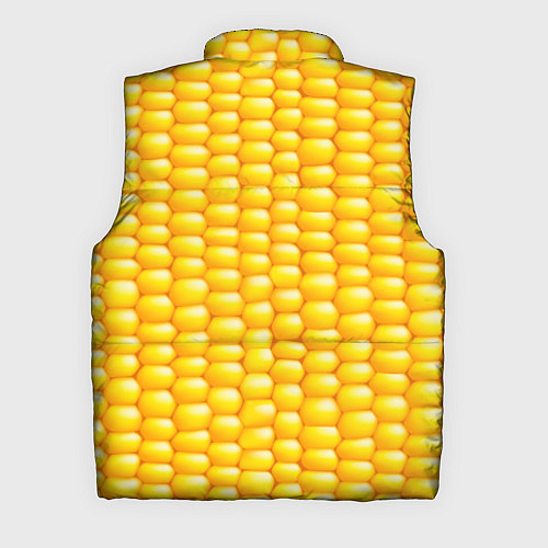 Мужской жилет Сладкая вареная кукуруза / 3D-Черный – фото 2
