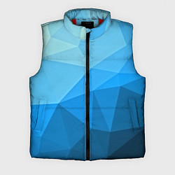 Мужской жилет Geometric blue, цвет: 3D-красный