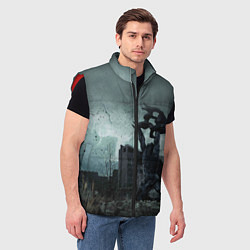 Мужской жилет STALKER: Pripyat, цвет: 3D-красный — фото 2
