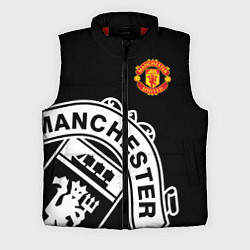 Мужской жилет Man United: Black Collection, цвет: 3D-красный