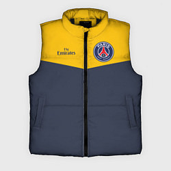 Мужской жилет PSG: Navy Yellow, цвет: 3D-черный