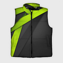 Мужской жилет Спортивная геометрия 6, цвет: 3D-светло-серый