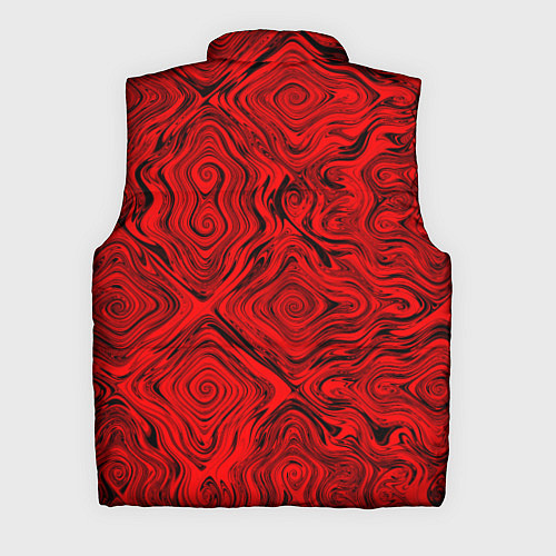 Мужской жилет Tie-Dye red / 3D-Светло-серый – фото 2
