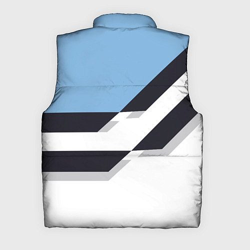 Мужской жилет Manchester City FC: White style / 3D-Черный – фото 2