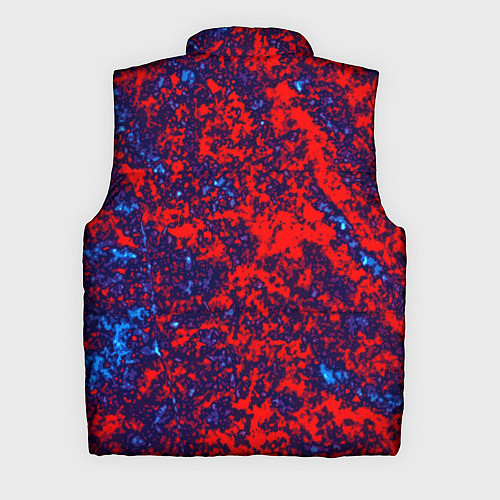 Мужской жилет Капли красок / 3D-Красный – фото 2