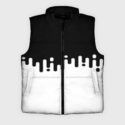 Мужской жилет Чёрно-белый узор