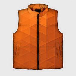 Мужской жилет Orange abstraction, цвет: 3D-красный