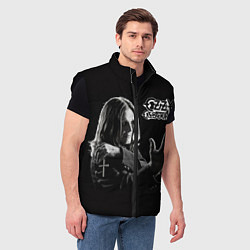 Мужской жилет Оззи Осборн, цвет: 3D-черный — фото 2