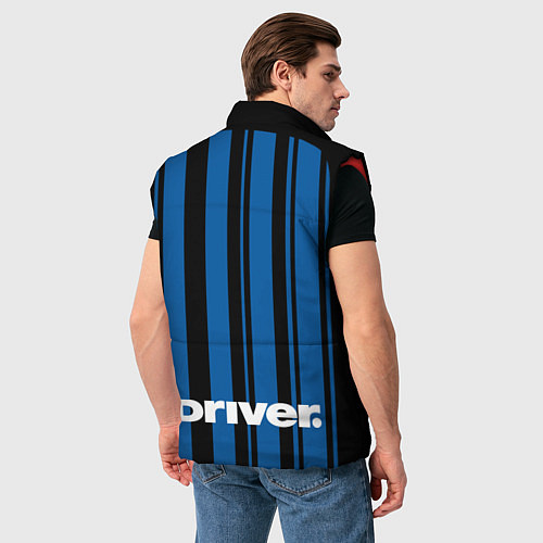 Мужской жилет Inter FC: Home 17/18 / 3D-Красный – фото 4